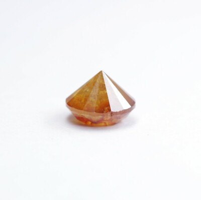 ●ONE BRILLIANT● JayyOB480Peach Jayy-OB480-Peach 1.28 CT Unique Peach Round Brilliant Cut Fancy Diamond For
