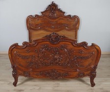 Letto stile Luigi XV rocaille 1900