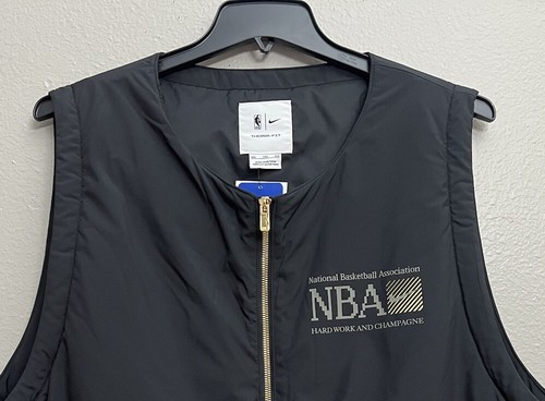 Nike Therma-Fit NBA Team 31 Club Woven Vest Mens Size XXL FD8451 010 2XL New - Picture 2 of 9