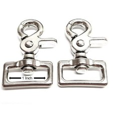 Set of 2 Trigger Scissor Rein Snaps NP-Swivel Snap ends