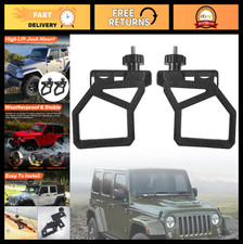 High Lift Jack Hood Mount Brackets For Jeep Jk 2007-2018 Off-road Tool Storage
