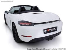 Remus Komplettanlage Porsche 718 Boxster + S Typ 982 2x102mm rund scharfkantig