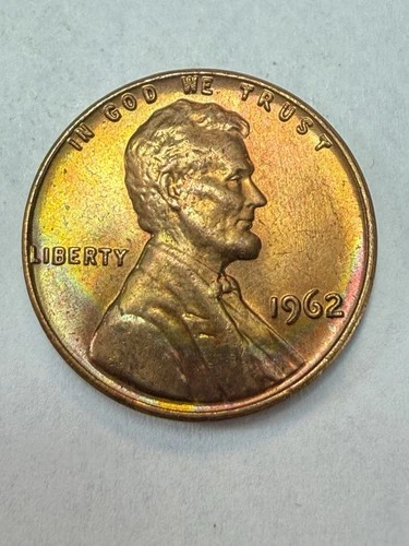 1962 Lincoln Memorial Cent — photo from another recent sale