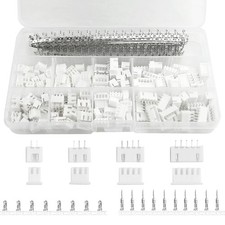 560 PCS 2.54mm JST-XHP 2/3/4/5-Pin Housing Male/Female Connector Adapter