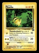 Pikachu 27 Promo Wizards Black Star Promos Pokemon Lightly Played