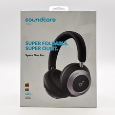 Anker Soundcore Space One Pro A3062 Over Ear Headphones Black New