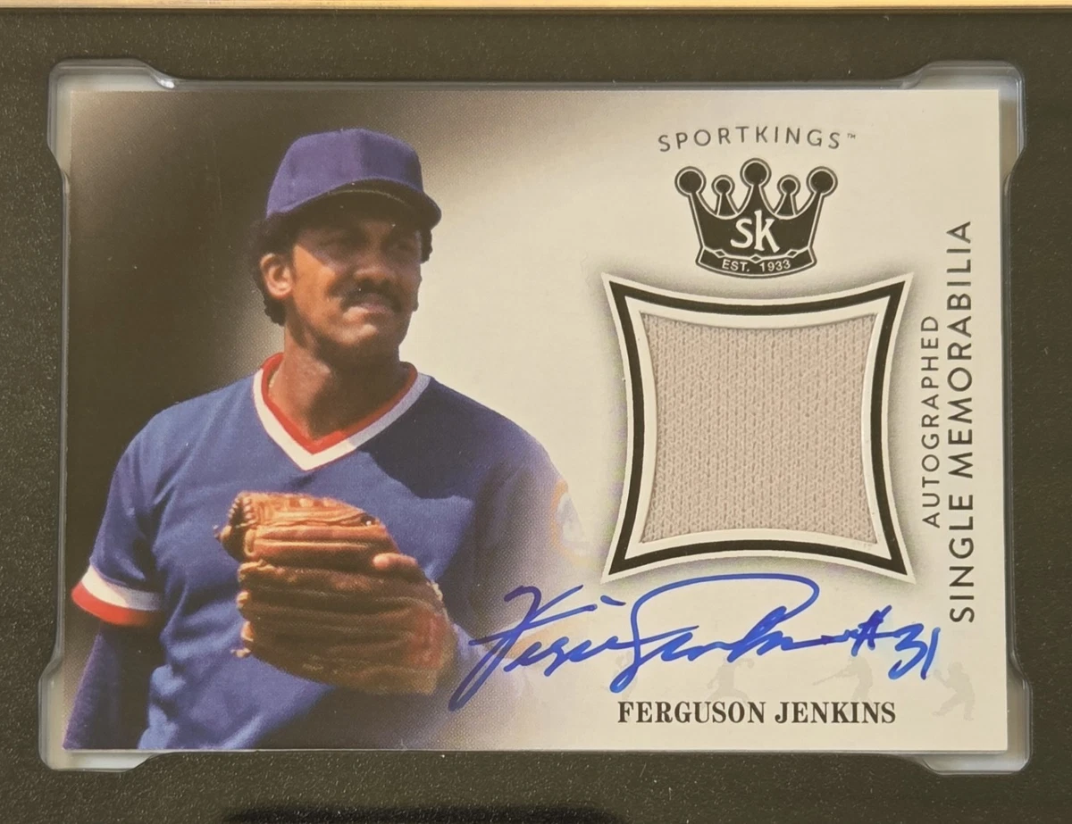 Autograph Fergie Jenkins Baseball Cards for sale | eBay