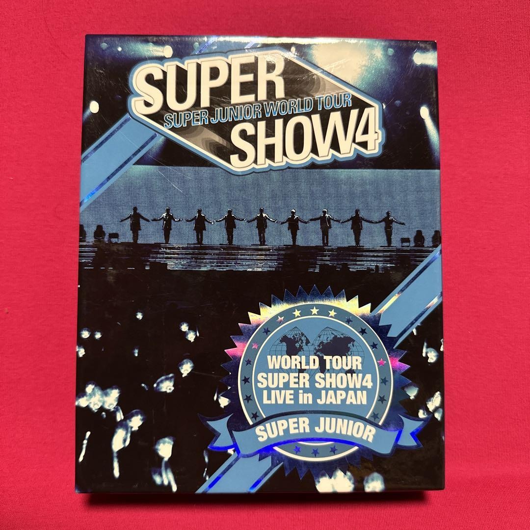 SUPER JUNIOR SUPER SHOW 4 5 6 Blu-ray Set Limited Edition