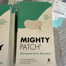 5PACK (30total) Hero Cosmetics Mighty Patch Micropoint XL Blemishes 6 count 