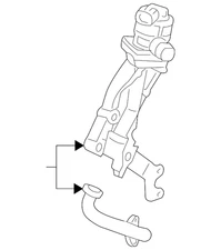 Genuine GM Secondary Air Injection Shut-Off and Check Valve 12659290