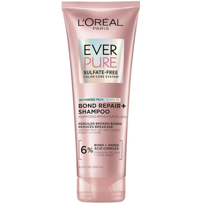 Sulfate Free Bond Repair+ Shampoo, Hair Shampoo with Bond + Amino Acid Complex,
