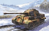 Italeri, KöNigstiger-Panzer Zum Zusammenbauen Und Lackieren, 1/72, ITA7004