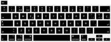 Ultra Thin Spanish Language Silicone Keyboard Cover Skin for Macbook Pro 13 Inch