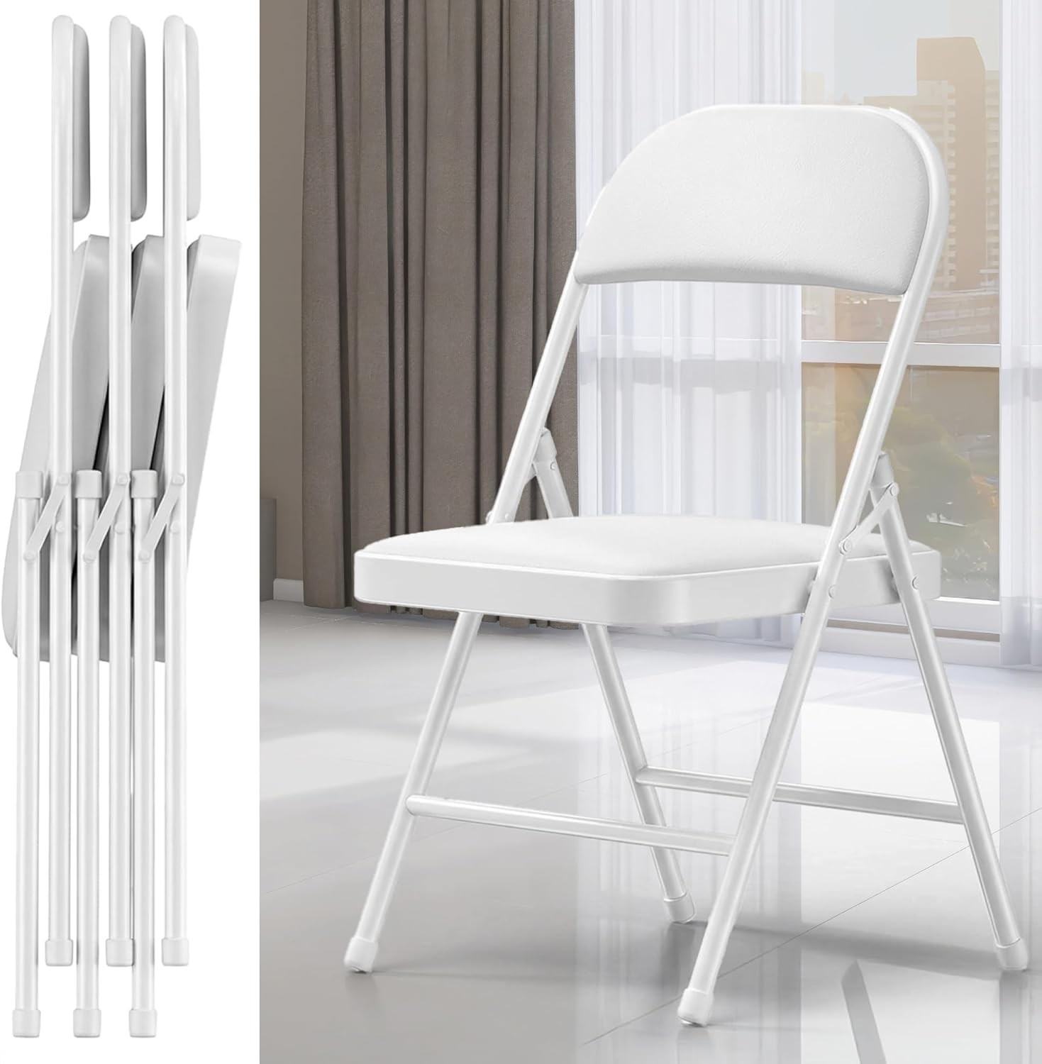 S With Cushioned Seat & Backrest