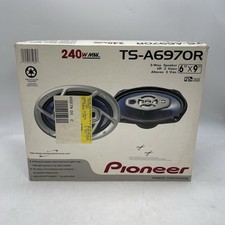 Altavoces Pioneer TS-A6970R 6x9 NUEVO STOCK ANTIGUO En Caja Audio Estéreo Coche 3 Vías