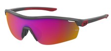 Under Armour UA 7001/S GREY BLACK/RED OLEOPHOBIC cat 99/1/115 women Sunglasses