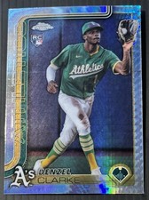 2025 Topps Update Series Denzel Clarke Pulsar