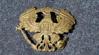 AUFLAGE FÜR EINE PICKELHAUBE !! SELTEN !!