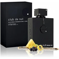 Armaf Club De Nuit Intense Man EDT, Black Bottle, 3.6 Fl Oz, Perfume for Men