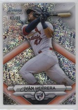2023 Bowman Sterling Rookies Speckle Refractor 47/99 Ivan Herrera Iván 04br