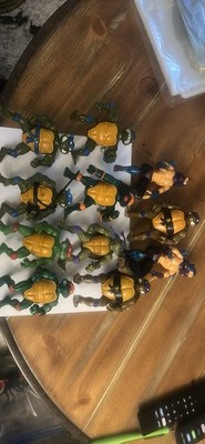 TMNT 10+pc Donatello Raphael Leonardo Michelangelo Mixed Lot, No Packaging