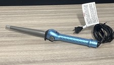 BaBylissPRO Nano Titanium Conicurl Iron BABNT100TBN Blue 1/2  -1  Taper Iron