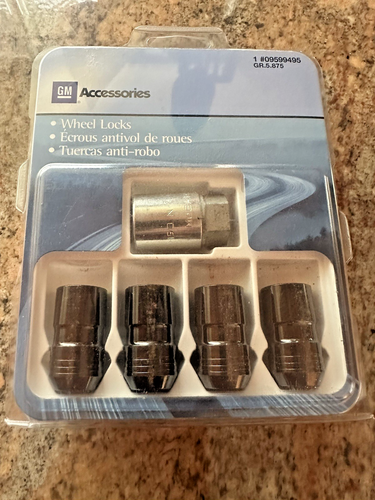 OEM GM NEW 2019-2025 Cadillac Chevrolet Wheel Lug Lock Set Assembly ...