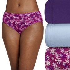 Jockey L32642 Multi Modal Stretch Supersoft Breathe French Cut Panty Size 6/M