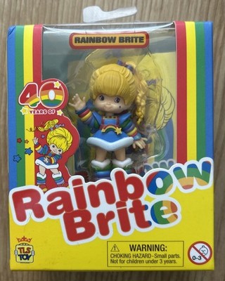 Rainbow Brite Vinyl Figur 40th Anniversary 2,5''