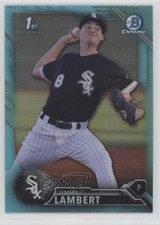 2016 Bowman Draft Chrome Picks Sky Blue Refractor Jimmy Lambert #BDC-17 fm0