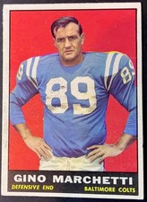 1961 Topps # 7 Gino Marchetti