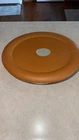 New ListingVintage Pyrex 3.2 Qt Oval Baker Storage Dish #8501 Orange Vented Lid Clear Glass