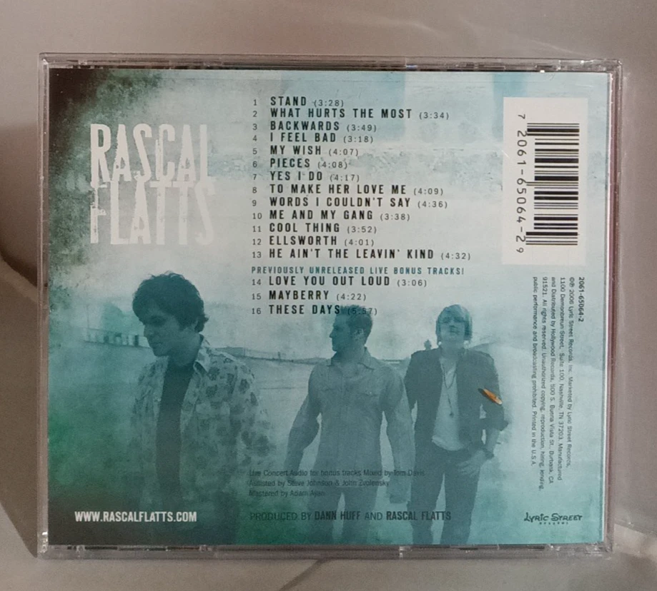 Rascal Flatts: Me And My Gang - 2006 Target Exclusive Edition CD - New Sealed - Image 2 of 2