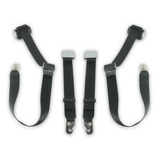 Seat Belt For Porsche 356 Driver Passenger 3pt Retractable Snaphooks
