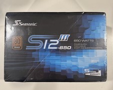 Image of Seasonic S12-650 80 Plus Bronze Brand New Power Supply PSU