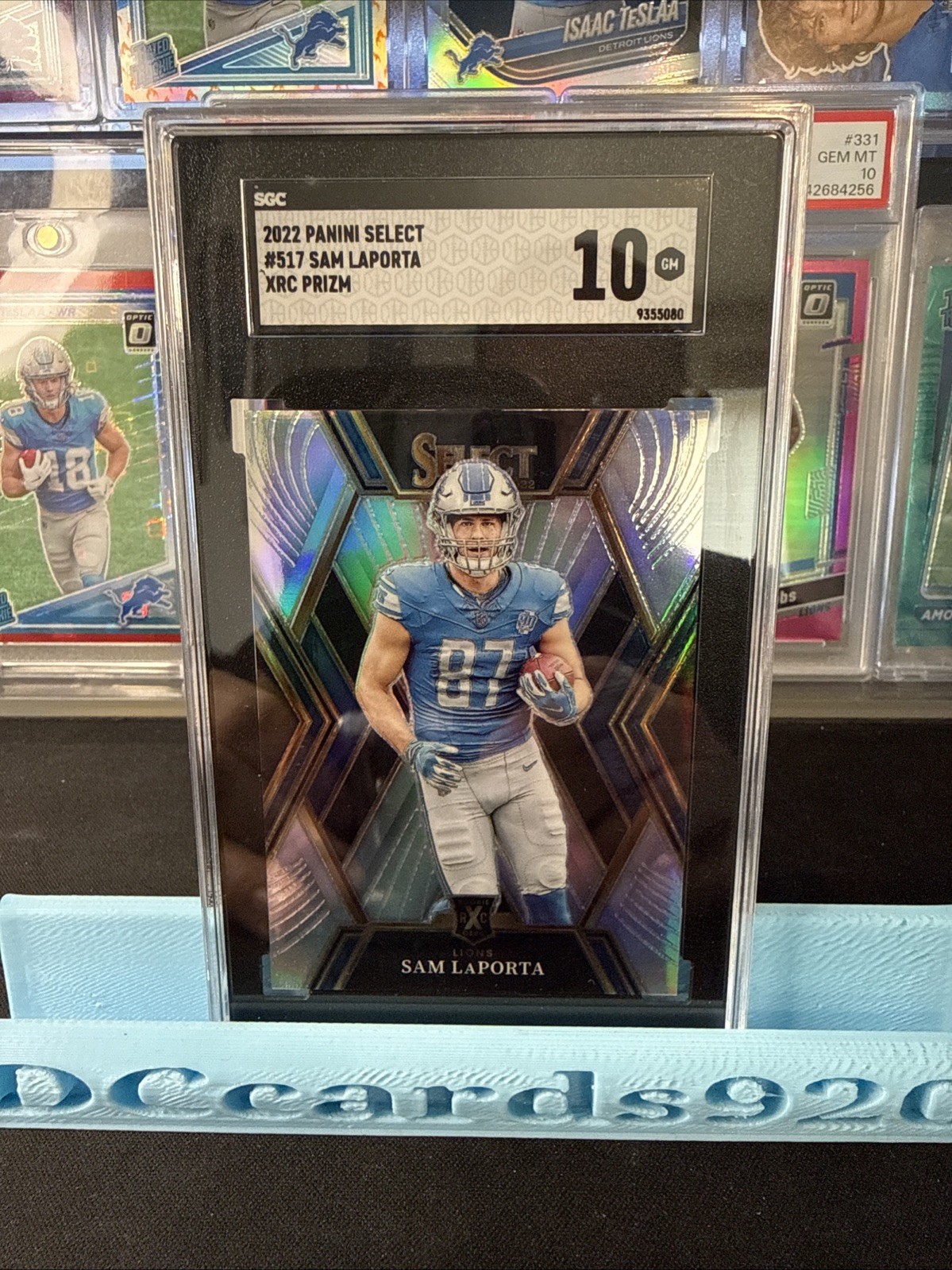 2022 Panini Select - 2023 XRC Sam LaPorta #517 Silver Prizm (RC)