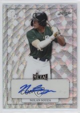 2022 Leaf Perfect Game National Showcase Silver Wave 2/9 Nolan Souza Auto nd3