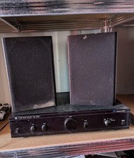 Cambridge Audio A1 HiFi Amplifier With 2 Gale Silver Monitor Speakers (Untested)