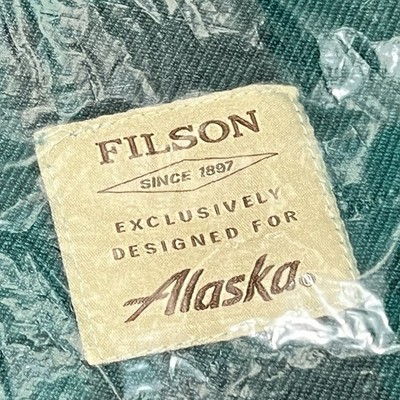 NEW ALASKA AIRLINES FIRST CLASS FILSON THROW BLANKET SEALED NEVER USED