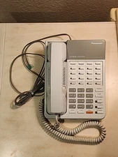 Panasonic Hybrid System Corded Telephone, White, Model KX-T7020