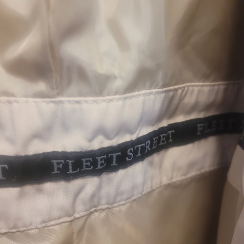 Fleet Street Vintage Trenchcoat Gr. 14 durchgehend abnehmbare Kapuze milky Coat - Bild 5 von 9