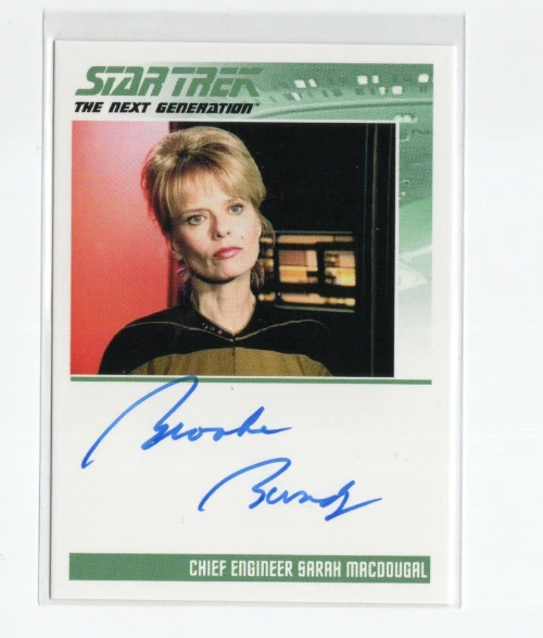 Star Trek The Next Generation Portfolio Print S1 Brooke Bundy as Sarah Macdougal - Image 2 of 4