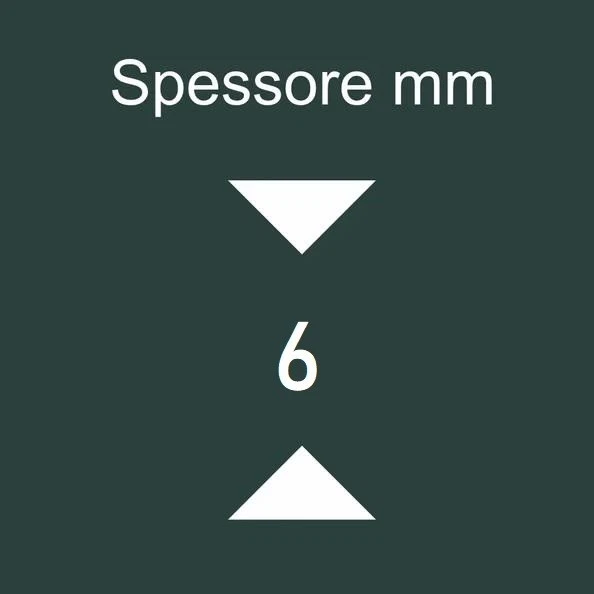 Pannello Mdf Bianco da mm 6 Varie Dimensioni Disponibili Schienale Mobili - Immagine 2 di 2