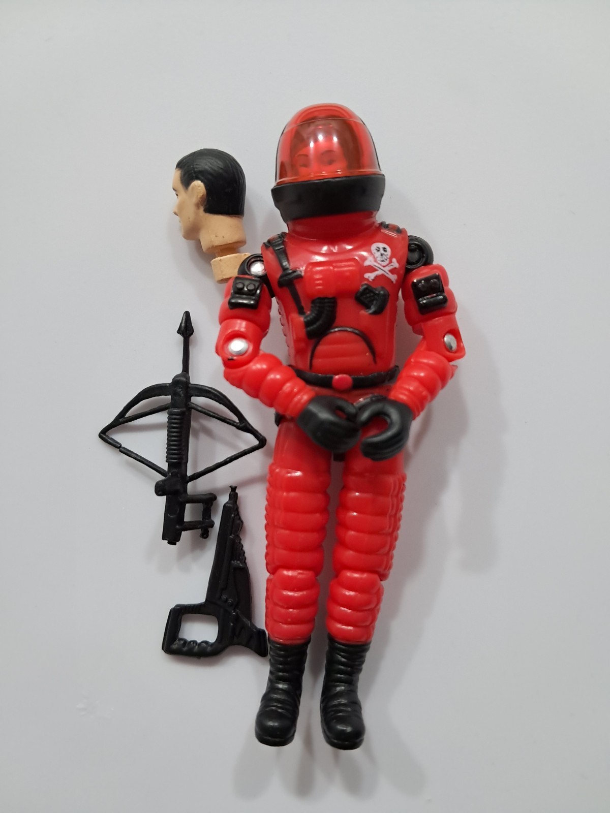 Gi Joe Ladyjayetoys Ace Scarlett Red Shadows Custom Figure 3.75 Cobra Pilot