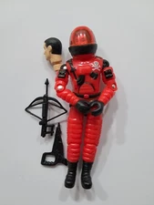 Gi Joe Ladyjayetoys Ace Scarlett Red Shadows Custom Figure 3.75 Cobra Pilot