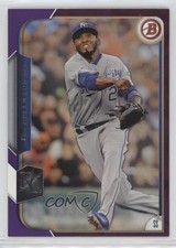 2015 Bowman Purple 71/250 Alcides Escobar #97 1s7