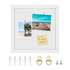 Cork Board Bulletin Board, Cork Boards for Walls with Felt, Small Corkboard w...