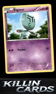 Elgyem (68) 68/135 Pokemon Common Plasma Storm Card NM