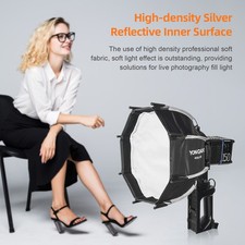 Mini-D30 30cm/ 11.8in Mini Octagonal Softbox With Removeable Diffuser