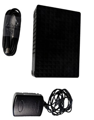 Seagate EXPANSION DESKTOP DRIVE  10TB USB Festplatte nur 8800 Stunden - komplett